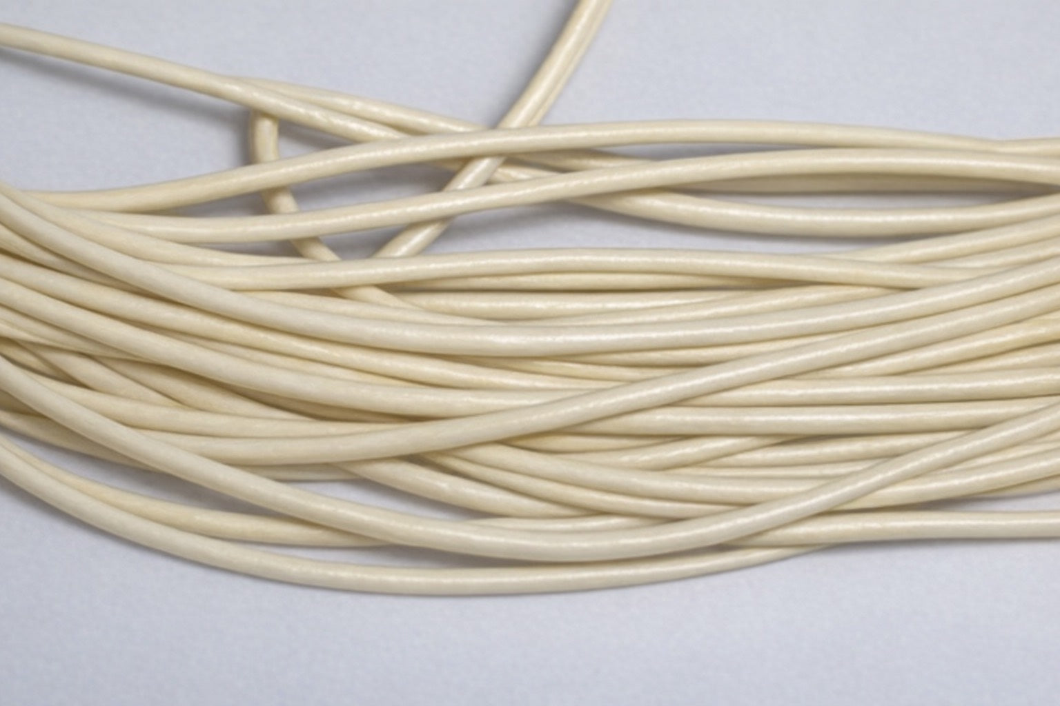 2.5mm Rounded Leather Cords