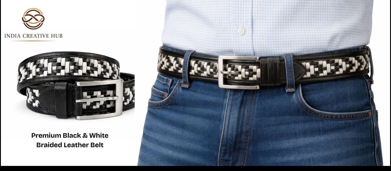 Braided Mens Belt