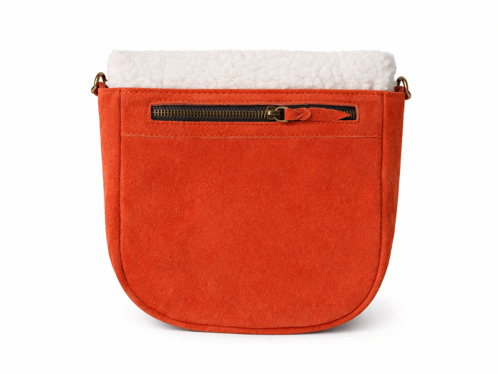 Handcrafted Leather Suede Bag – Stylish Everyday Carry