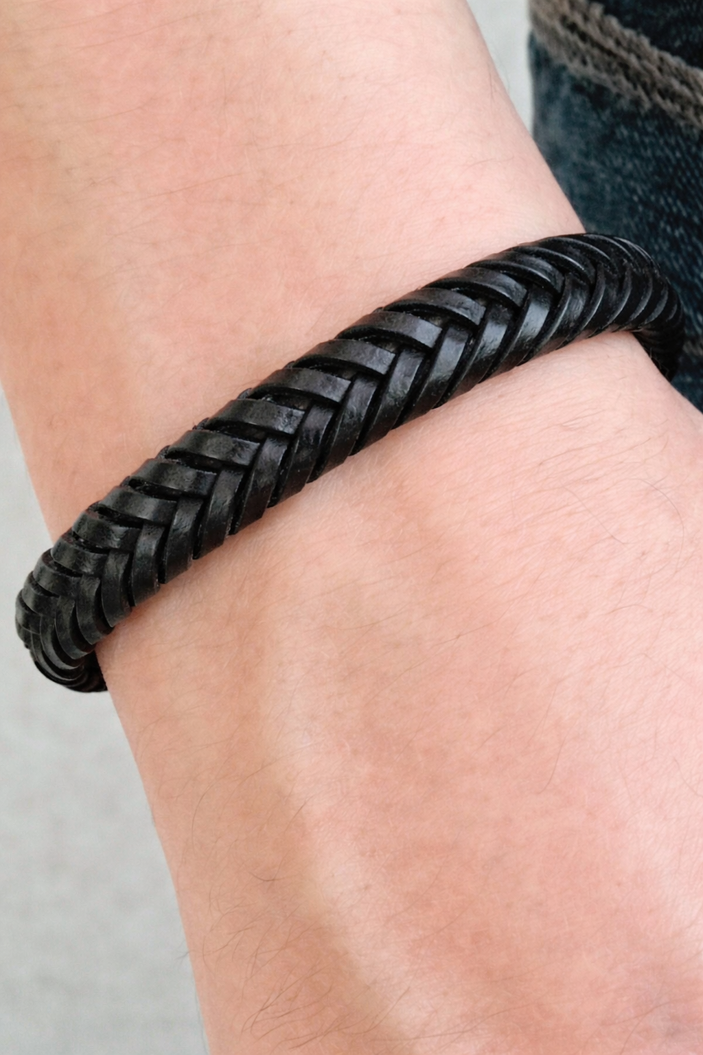 Braided Leather Bracelet for Men & Women | Adjustable & Stylish