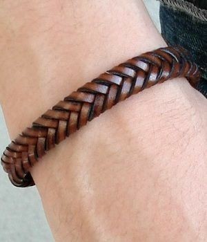 Braided Leather Bracelet for Men & Women | Adjustable & Stylish