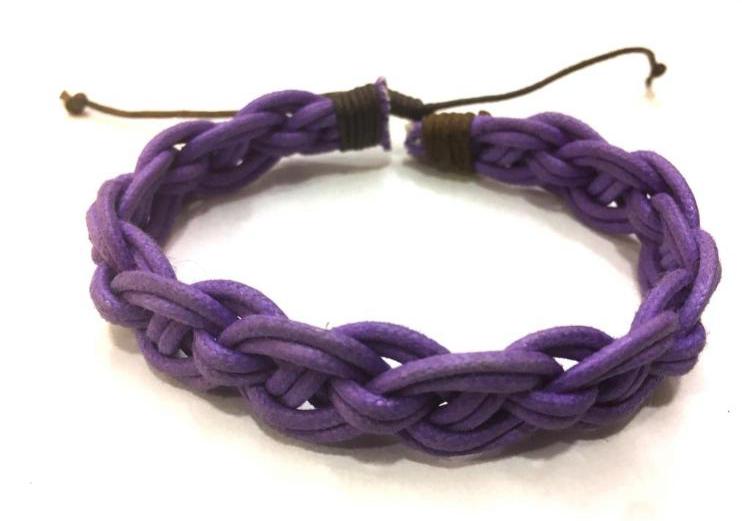 Leather bracelet for men and women