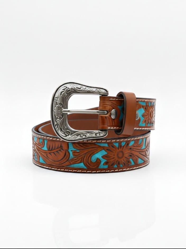 Premium Genuine Leather Belt for Men – Handcrafted by India Creative Hub