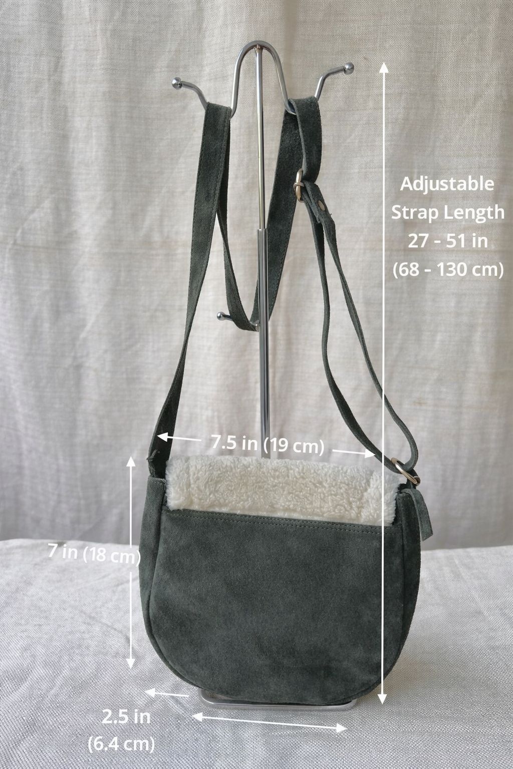 Handcrafted Leather Suede Bag – Stylish Everyday Carry