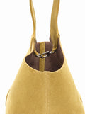 Suede Leather Classic Bucket Bag – Elegant Everyday Essential